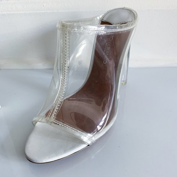tony bianco clear mules